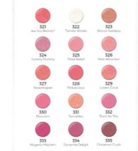 15 Farben von LousciousLips